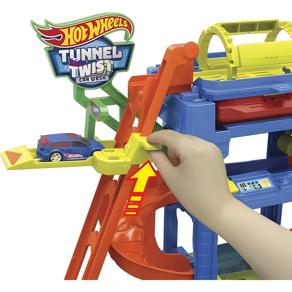 Hot Wheels City Tunnel Twist Car Wash Playset