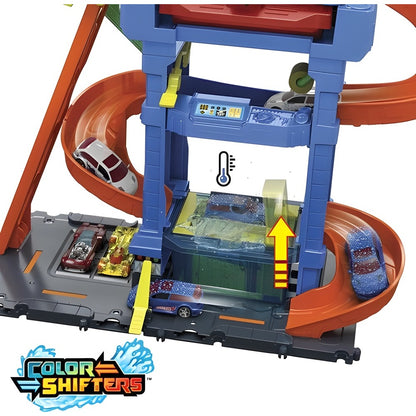 Hot Wheels City Tunnel Twist Car Wash Playset