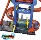 Hot Wheels City Tunnel Twist Car Wash Color Shifters Playset
