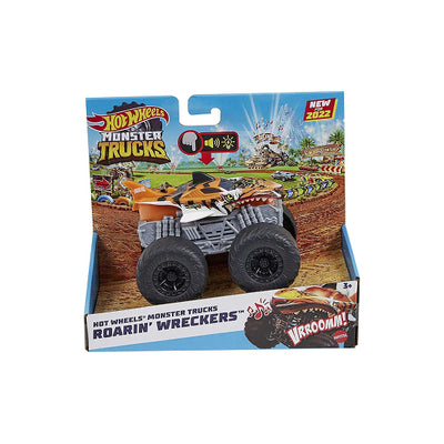 Hot Wheels Monster Trucks Lights & Sounds Roarin’ Wreckers Hero
