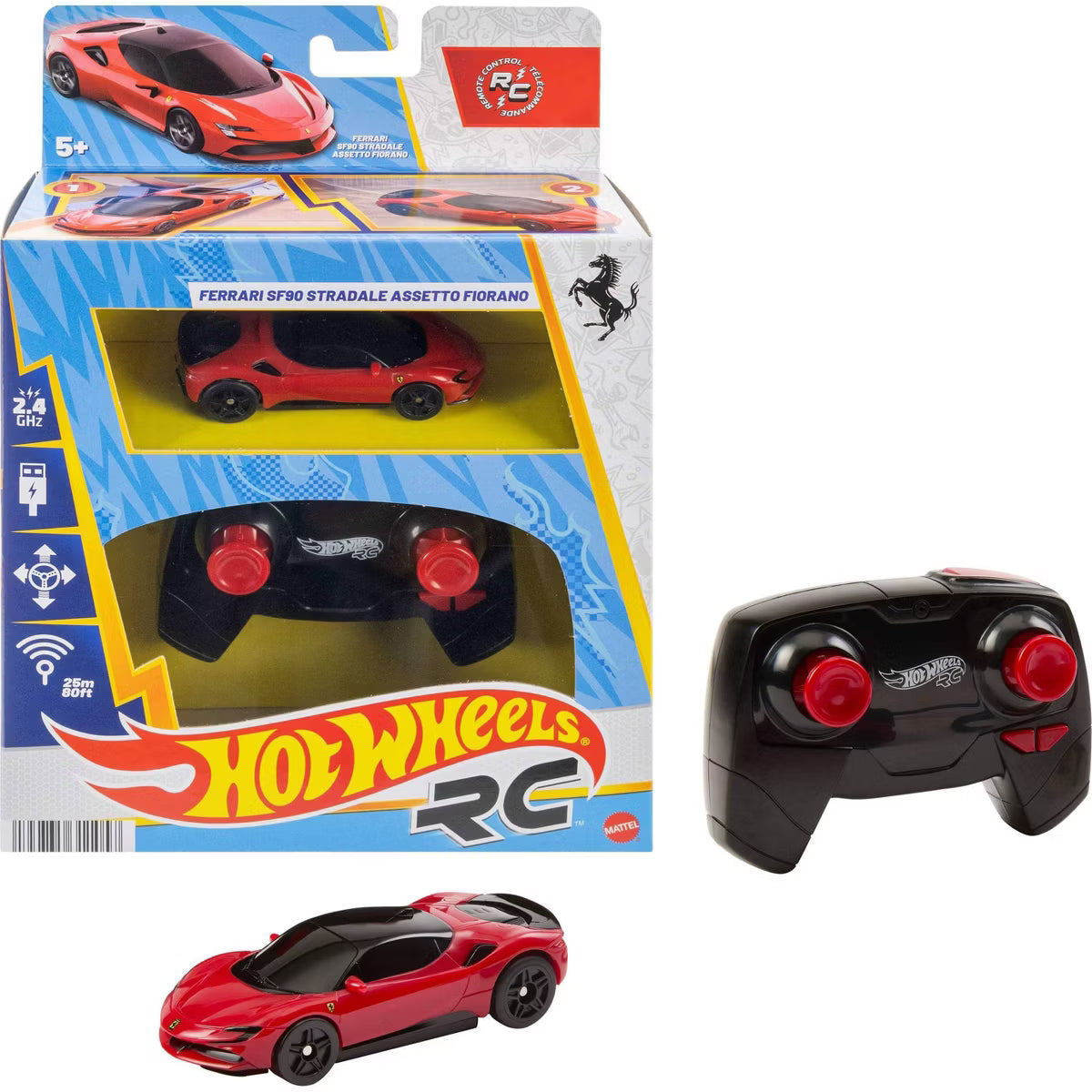 Hot Wheels RC Ferrari SF90 Stradale Assetto Fiorano 1:64