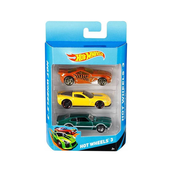 Hot Wheels 3 Pack Assortment 1:64 Die-Cast Vehicles
