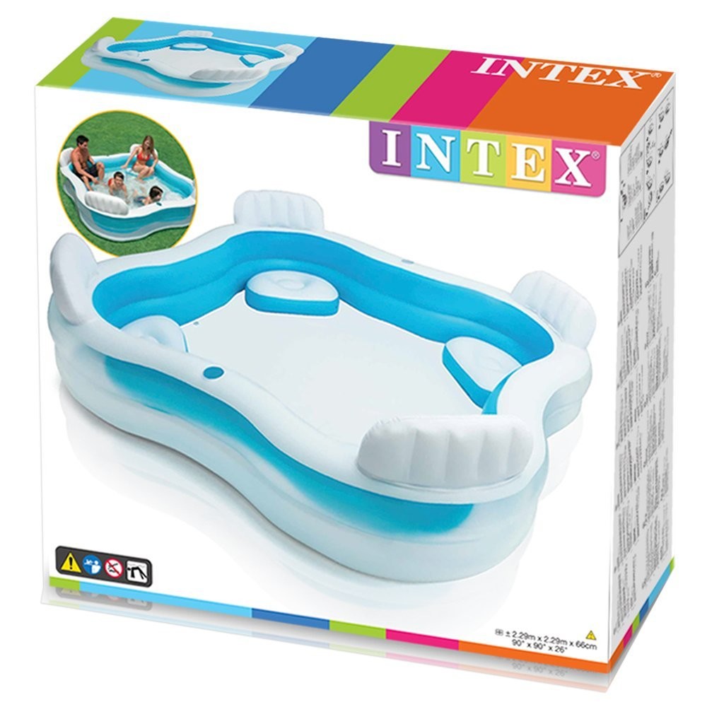 Intex Swim Center Family Lounge Inflatable Pool