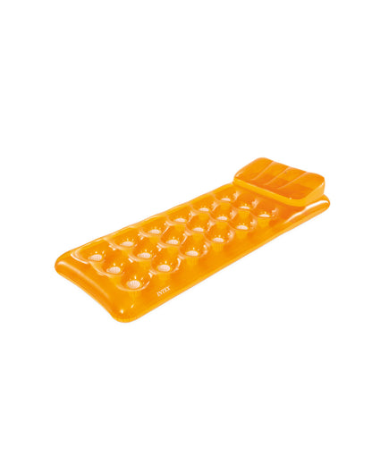 Intex 18-Pocket Fashion Lounge – Inflatable Pool Float with Built-In Pillow