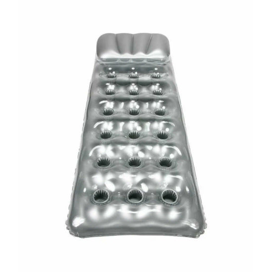 Intex Suntanner Inflatable Pool Lounge with Headrest & Cup Holders
