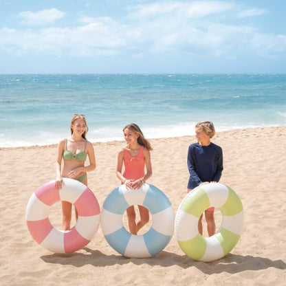 Intex Coastal Cabana Tube Inflatable Pool Float Ring