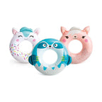 Intex Cute Animal Swim Tube – Inflatable Pool Ring Assorted Animal Designs