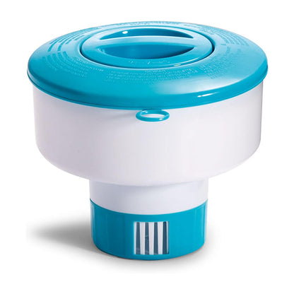 Intex 7" Floating Chemical Dispenser – Adjustable Pool Chlorine Tablet Floater