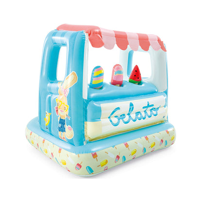 Intex Ice Cream Stand Play House – Inflatable Play Center for Kids Ages 2–6
