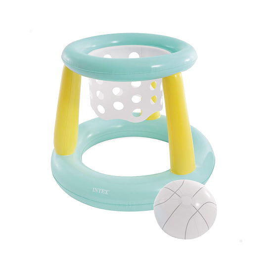 Intex Mega Floating Hoop – Inflatable Pool Basketball Game with Ball