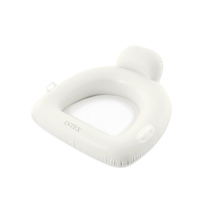 Intex Pillow Float Lounge – Inflatable Pool Lounger with Pillow Backrest