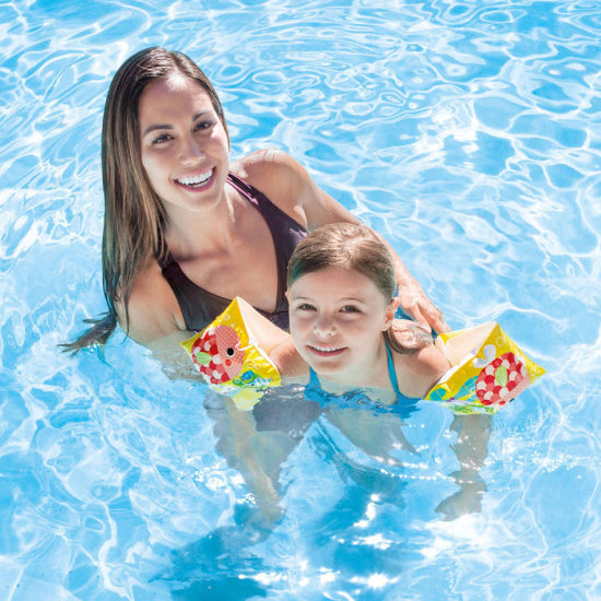 Intex Tropical Buddies Arm Bands – Inflatable Swim Armbands