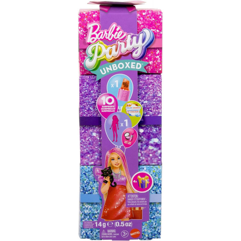 Barbie®️ Party Unboxed Reveal Glam Party