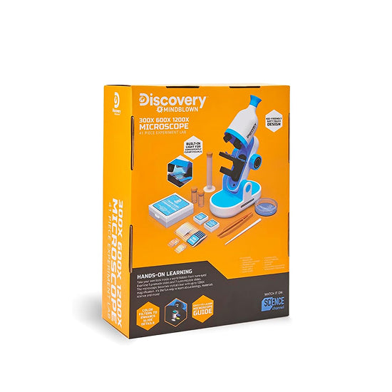 Discovery Mindblown Kids Microscope Set Early Explorers 41pc