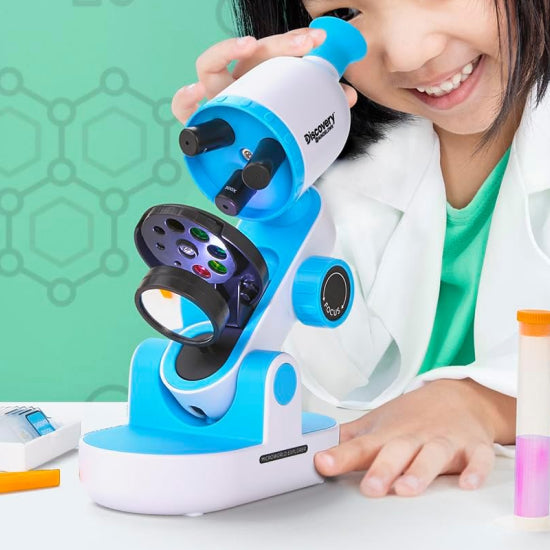 Discovery Mindblown Kids Microscope Set Early Explorers 41pc