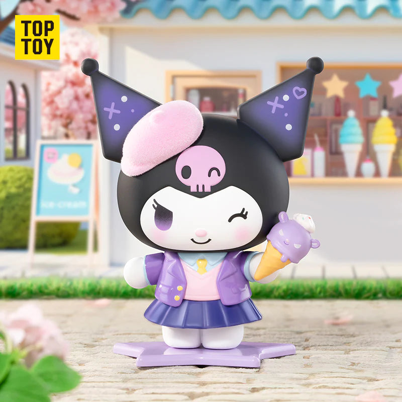 Kuromi School Diary Series Blind Box Figure by TOPTOY