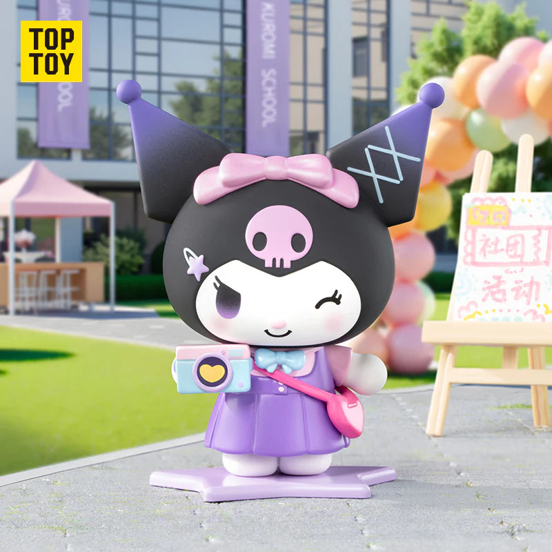 Kuromi School Diary Series Blind Box Figure by TOPTOY