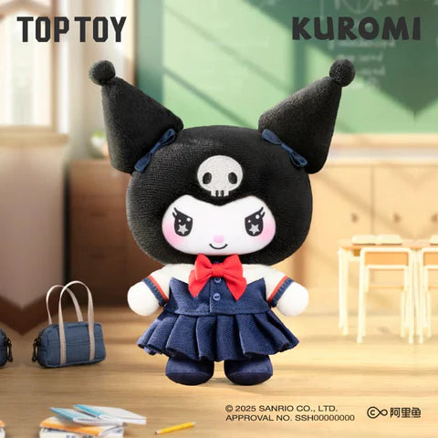 Kuromi School Life Series Plush Pendant Blind Box by TOPTOY