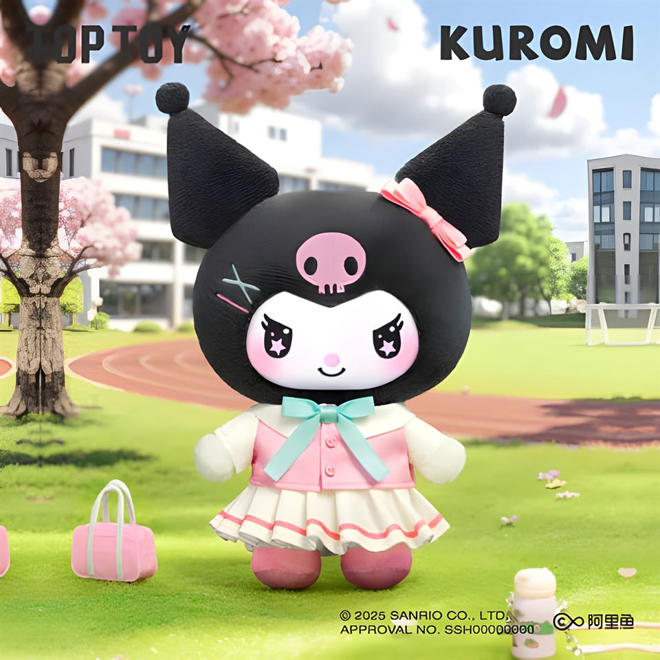 Kuromi School Life Series Plush Pendant Blind Box by TOPTOY