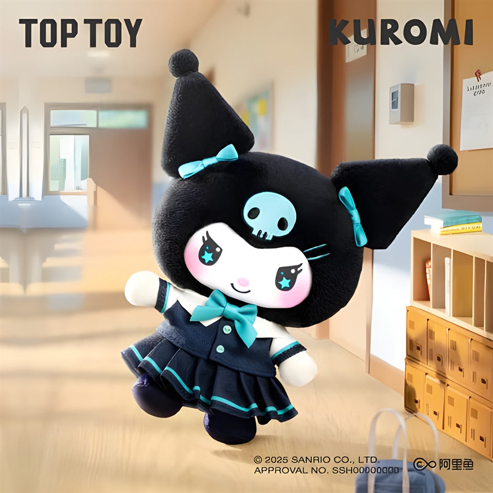 Kuromi School Life Series Plush Pendant Blind Box by TOPTOY