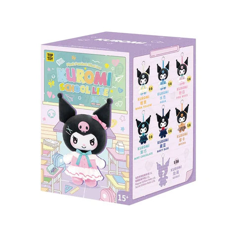 Kuromi School Life Series Plush Pendant Blind Box by TOPTOY