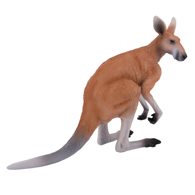 MOJO Kangaroo Wildlife Animal Figure Hand-Painted Collectible Toy
