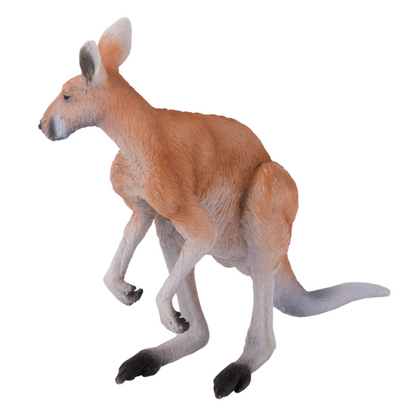 MOJO Kangaroo Wildlife Animal Figure Hand-Painted Collectible Toy