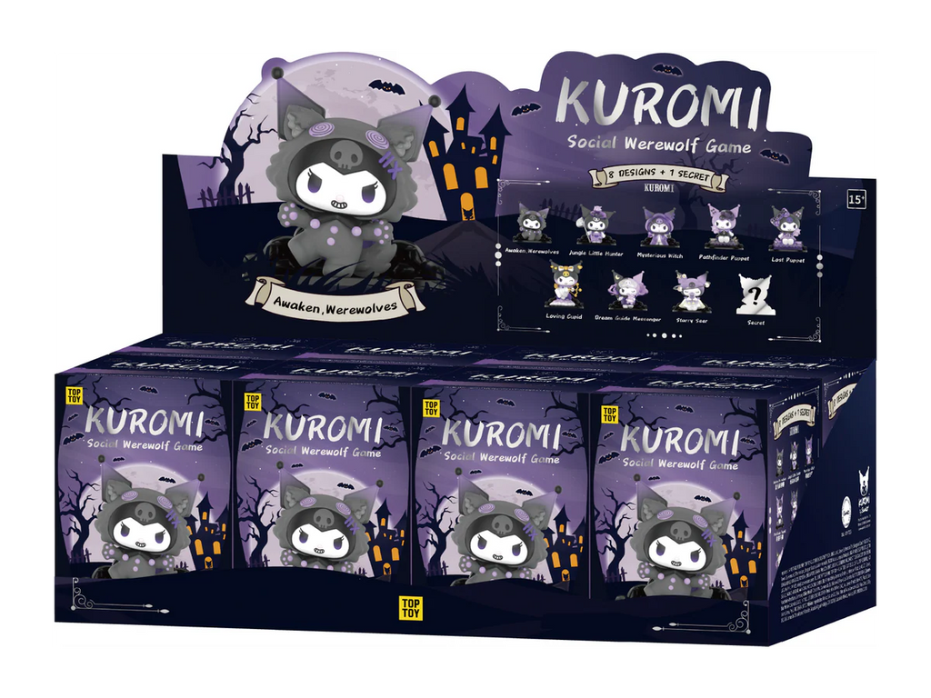 Kuromi Social Werewolf Game Blind Box Figure by TOPTOY