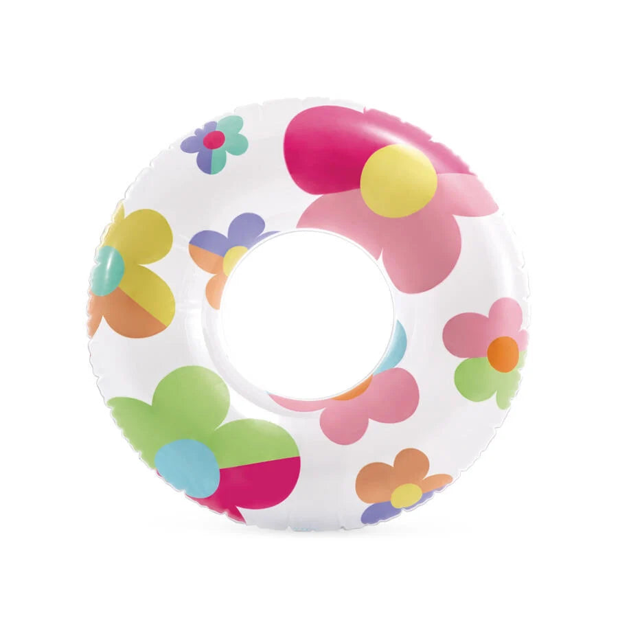 Intex Lively Print Swim Ring Assorted 61cm