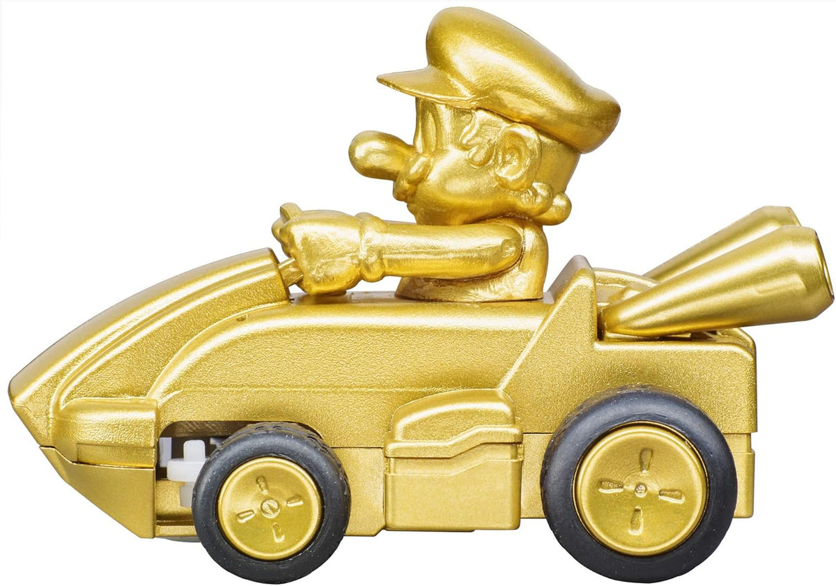 Mario Kart Mini RC Gold Mario Collectible Racing Car