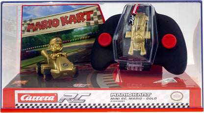 Mario Kart Mini RC Gold Mario Collectible Racing Car