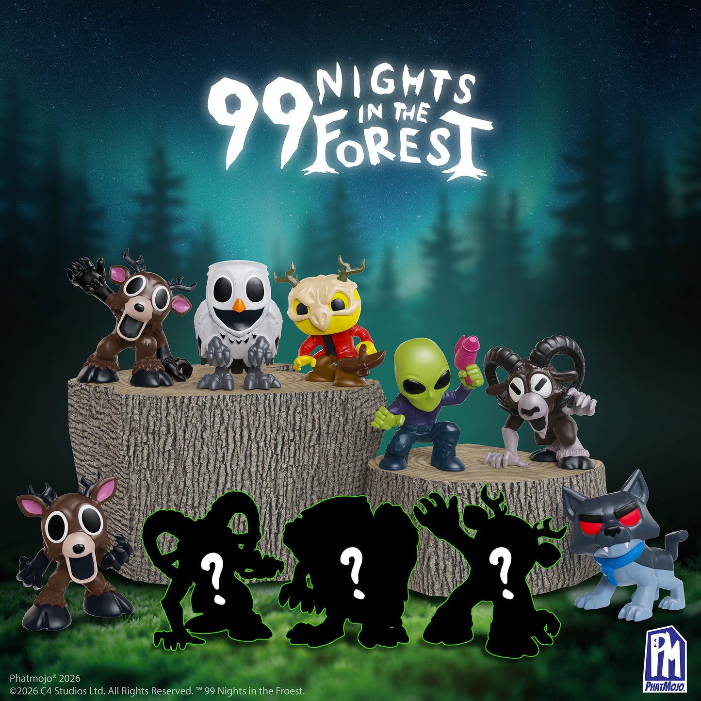 99 Nights In the Forest DeluxeDear 12.5" figure.