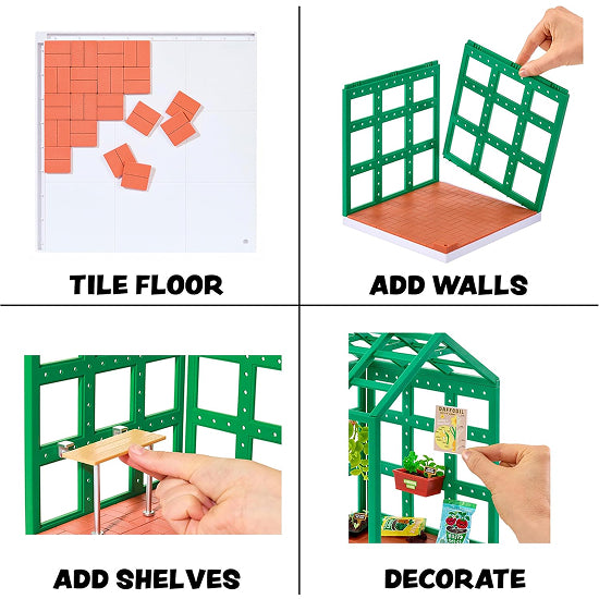 MGA's Miniverse Make It Mini Spaces Greenhouse Starter Pack
