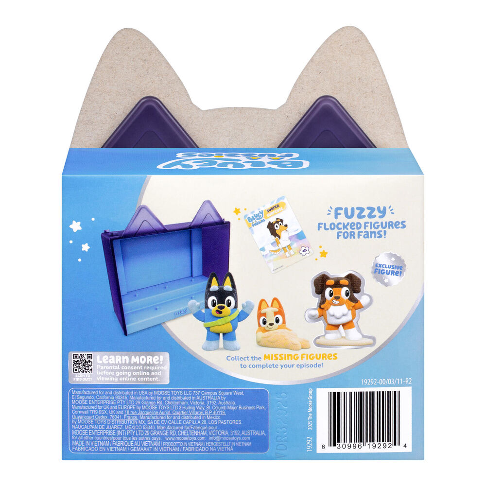Bluey Fuzzies حزمة حلقات الشاطئ