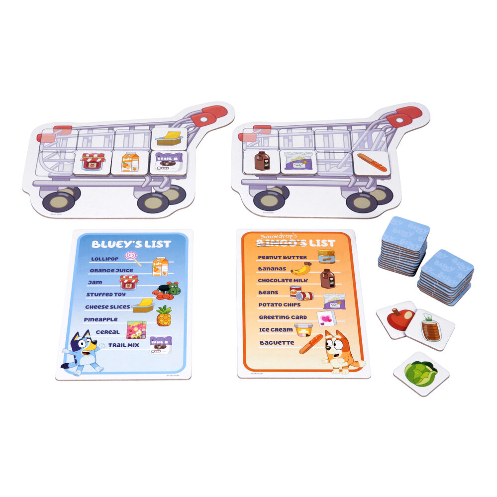 Bluey Shopping List Game