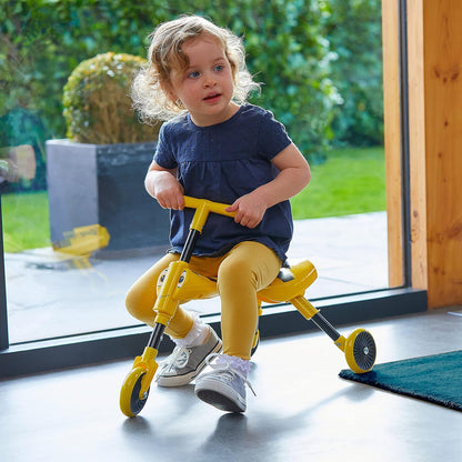 Mookie Scuttlebug Bumble Yellow & Black Foldable Ride-On Trike