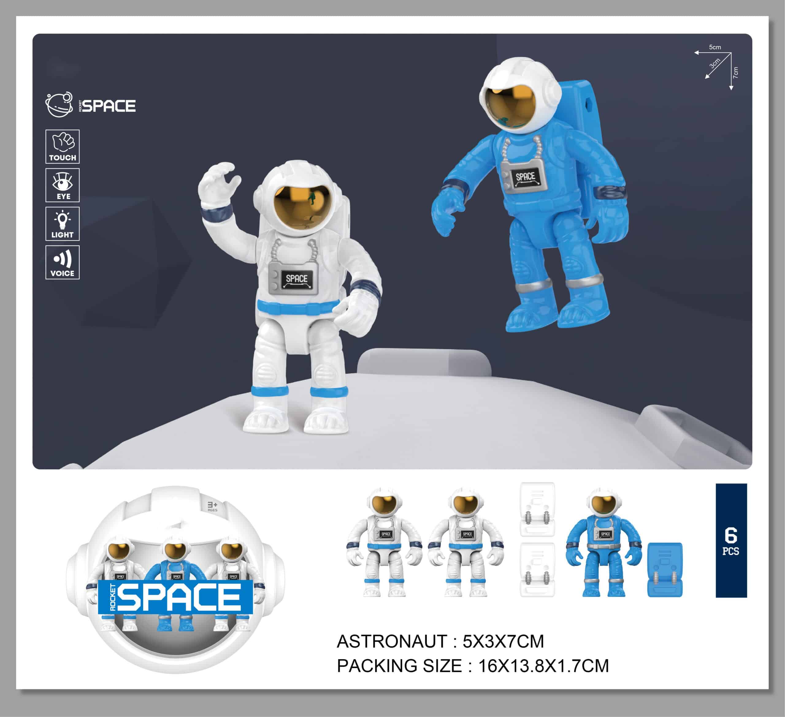 Astronaut 3-in-1