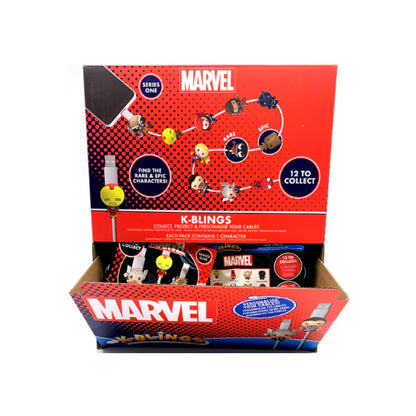 Marvel K-Bling Cable Clips – Super Hero Cable Protectors Collectible Figures
