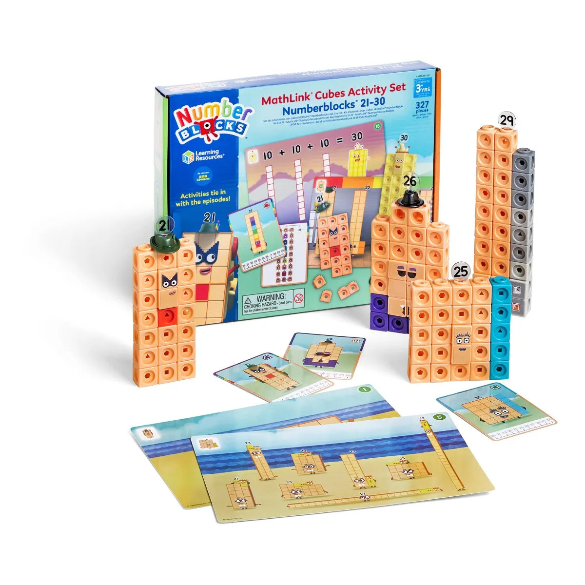 MathLink Cubes Numberblocks 21–30 Activity Set Educational Math Toy