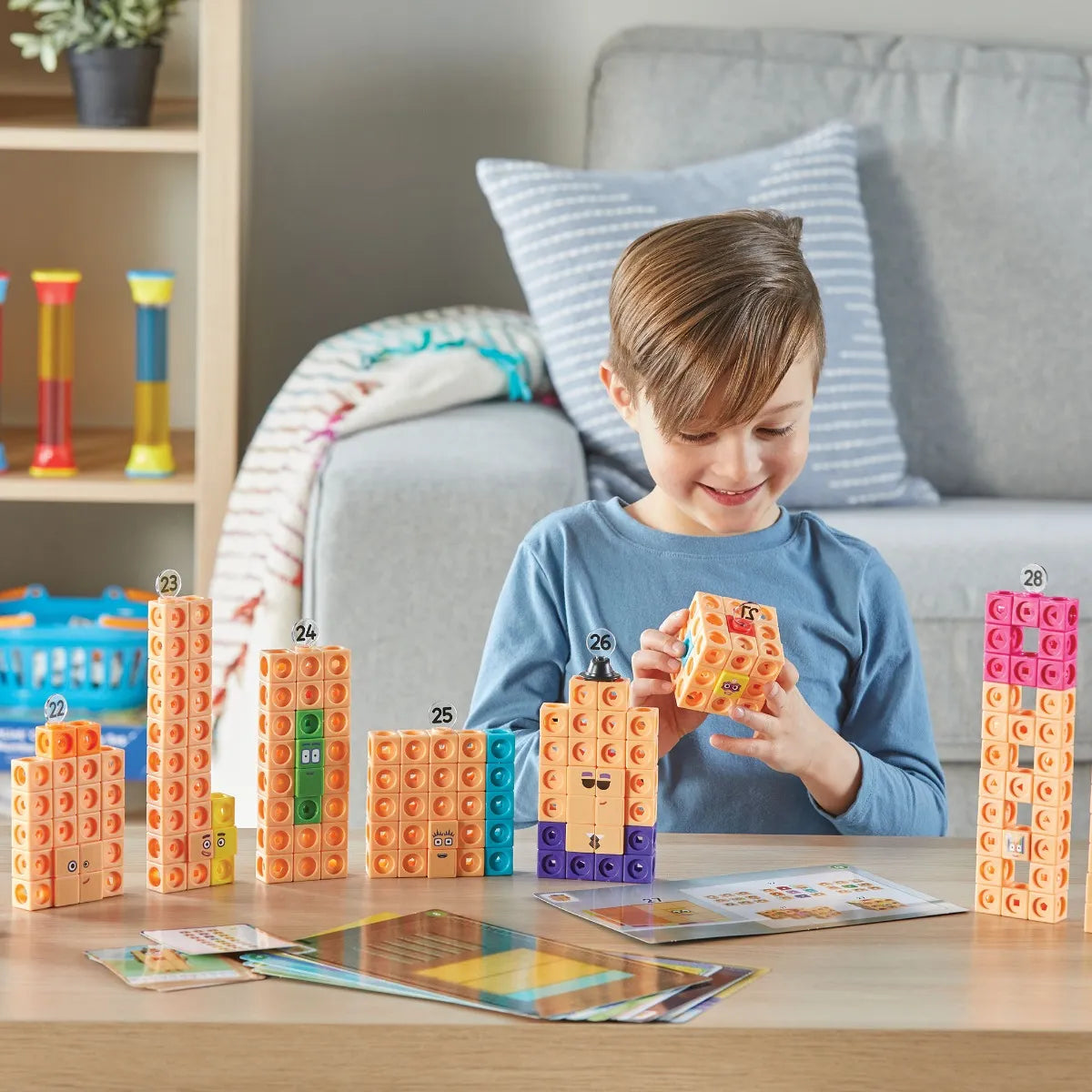 MathLink Cubes Numberblocks 21–30 Activity Set Educational Math Toy