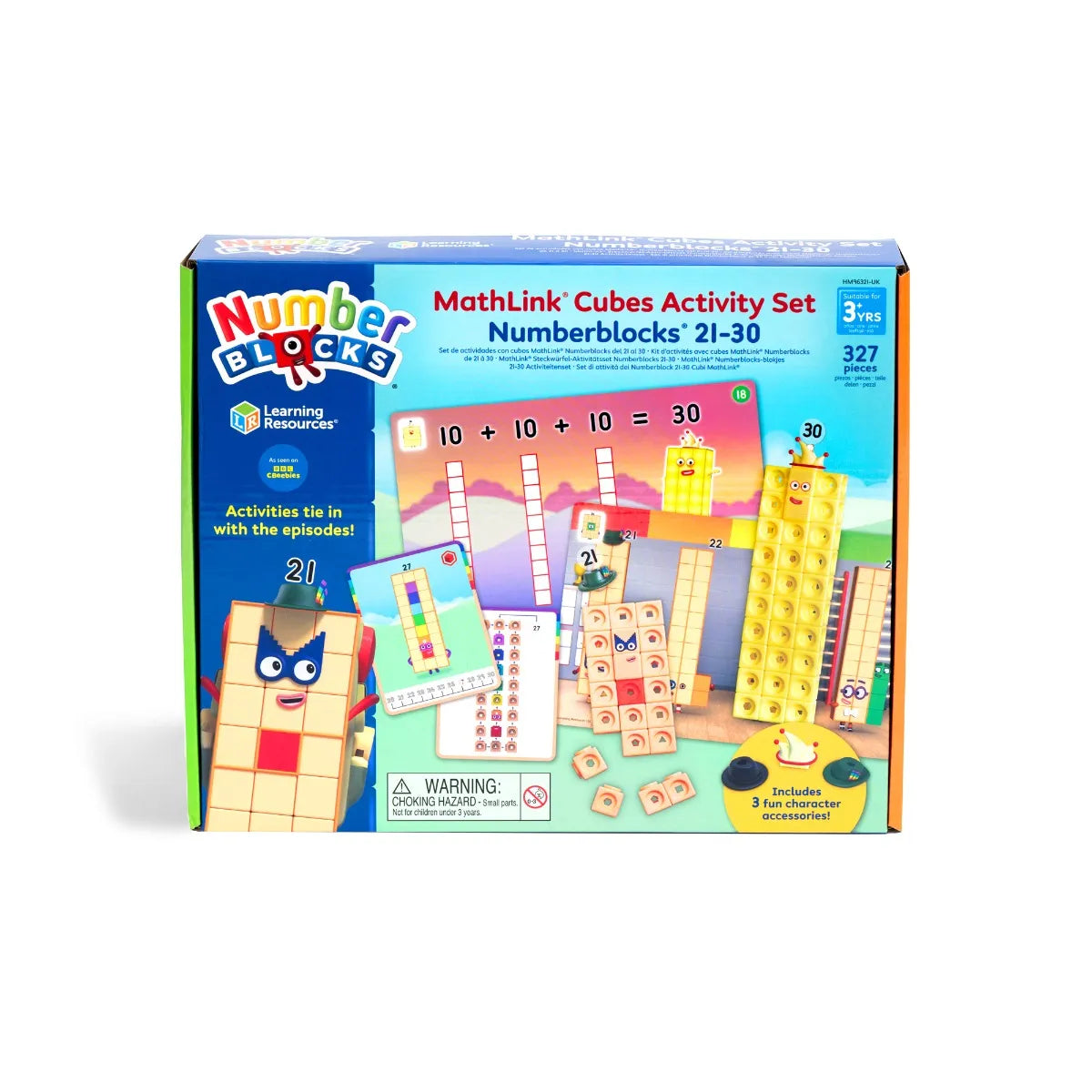 MathLink Cubes Numberblocks 21–30 Activity Set Educational Math Toy