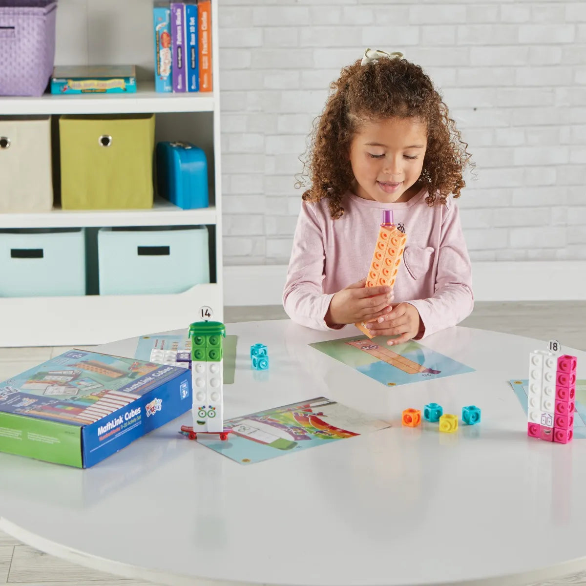 MathLink Cubes Numberblocks 11–20 Activity Set Educational Math Toy