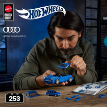 Mattel Brick Shop Hot Wheels Audi Avant RS2 Building Set