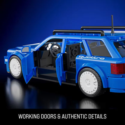 Mattel Brick Shop Hot Wheels Audi Avant RS2 Building Set