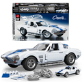 Mattel Brick Shop Hot Wheels Elite Corvette Grand Sport Building Set