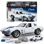Mattel Brick Shop Hot Wheels Elite Corvette Grand Sport Building Set