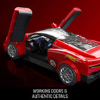 Mattel Brick Shop Hot Wheels Maserati MC20 Building Set