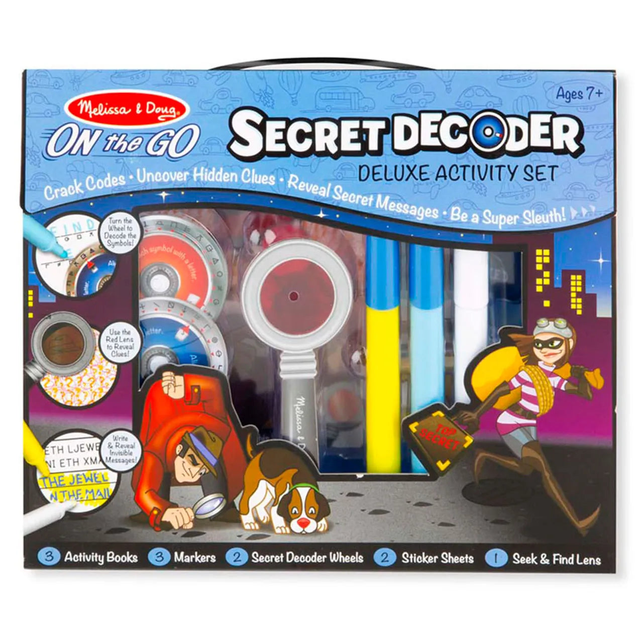 M&D Secret Decoder Deluxe Activity Set