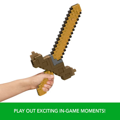 Minecraft Click and Switch Sword Pickaxe Roleplay Toy