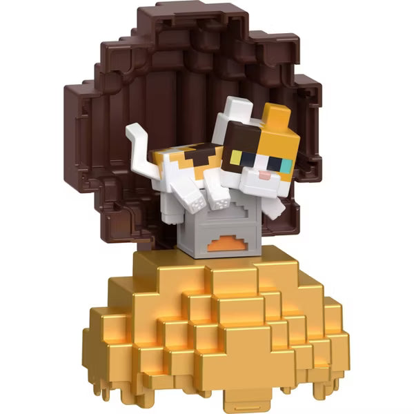 Minecraft Mini Mode Spawn Egg Mystery Figure with Cat Mini Figure